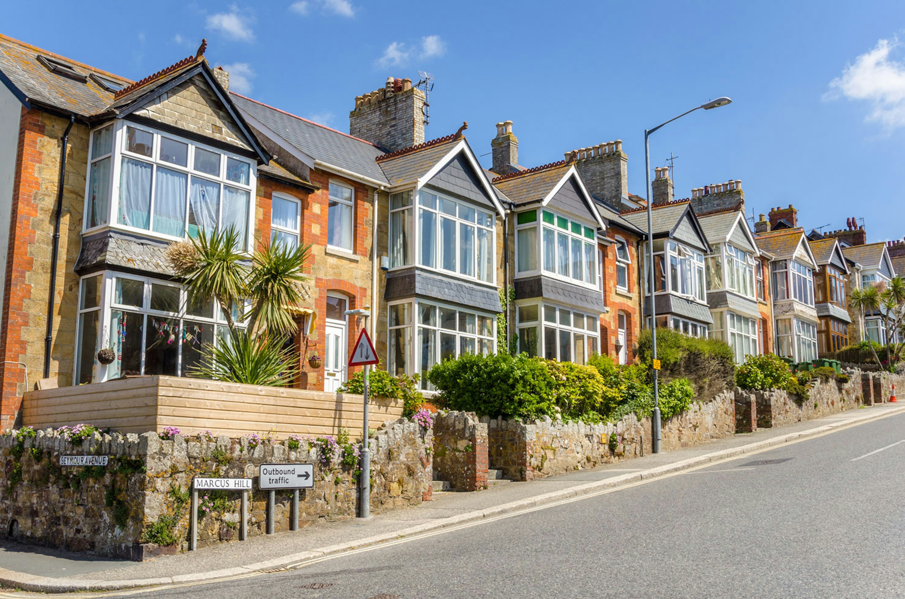 A UK house where a landlord has a tenant in rental arrears