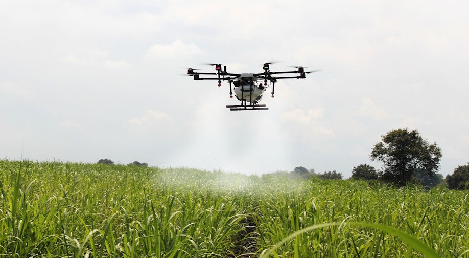 Modern agriculture farming