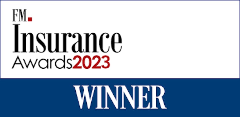 Insurance Awards 2023 winner badge