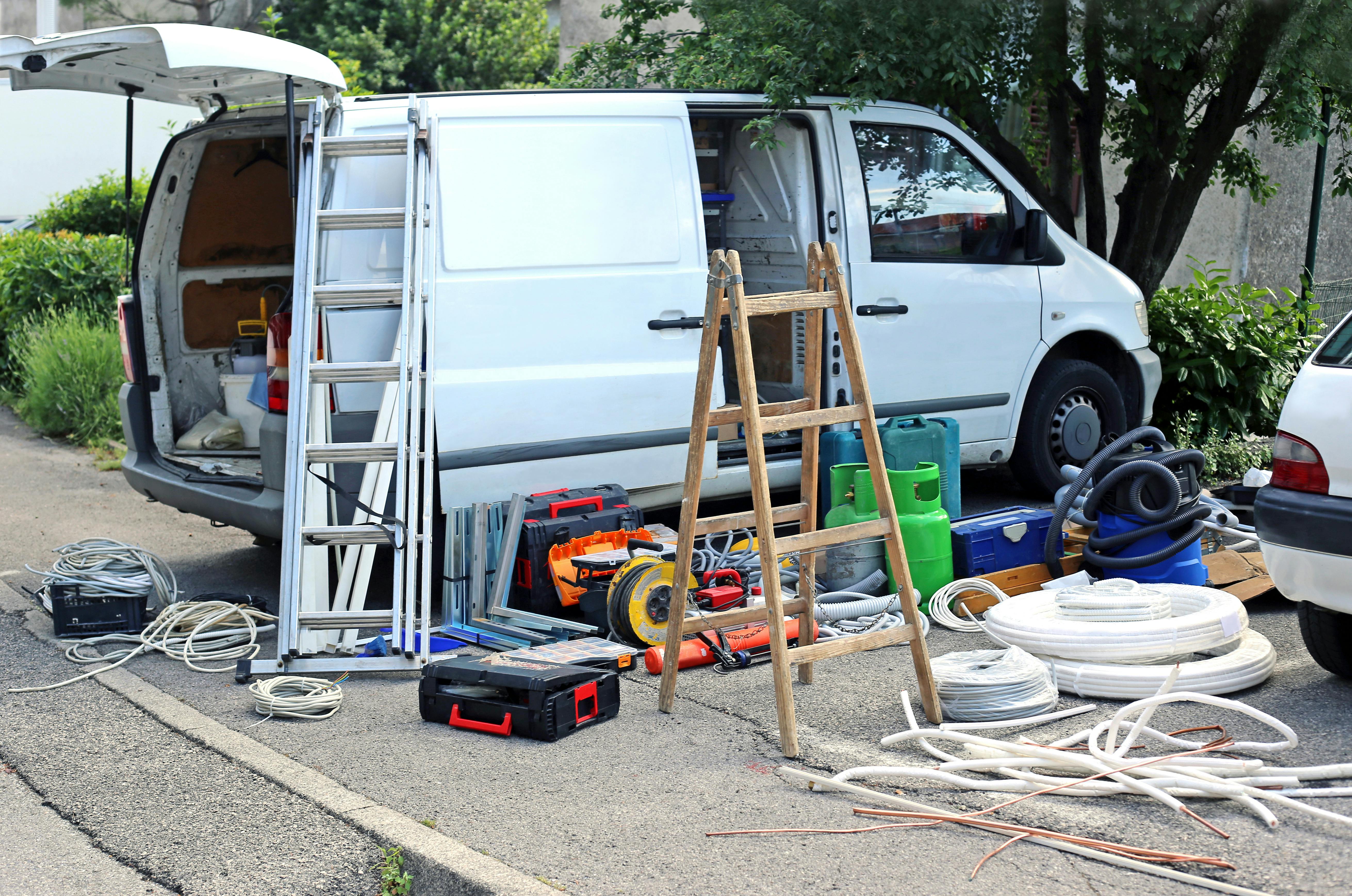 Does van insurance cover tools?