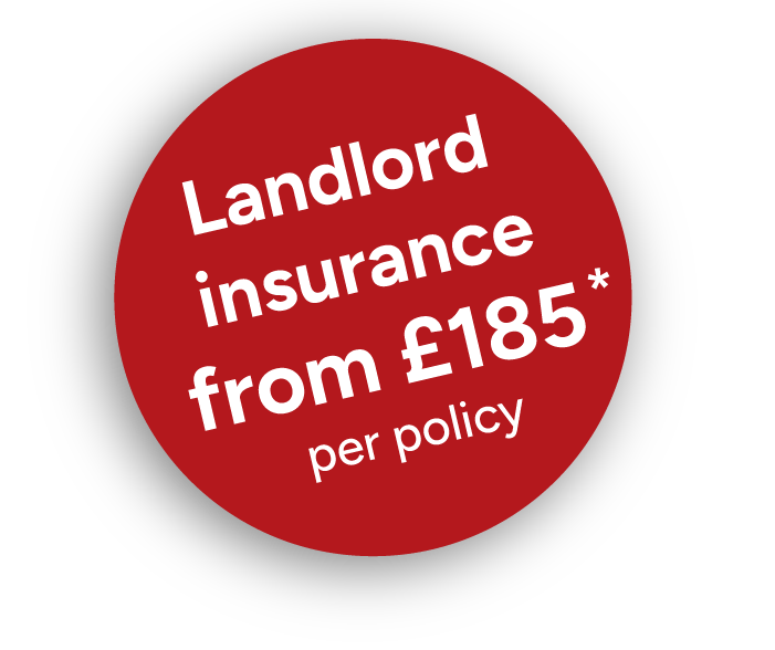 How much is landlord insurance, from £185 per policy per year